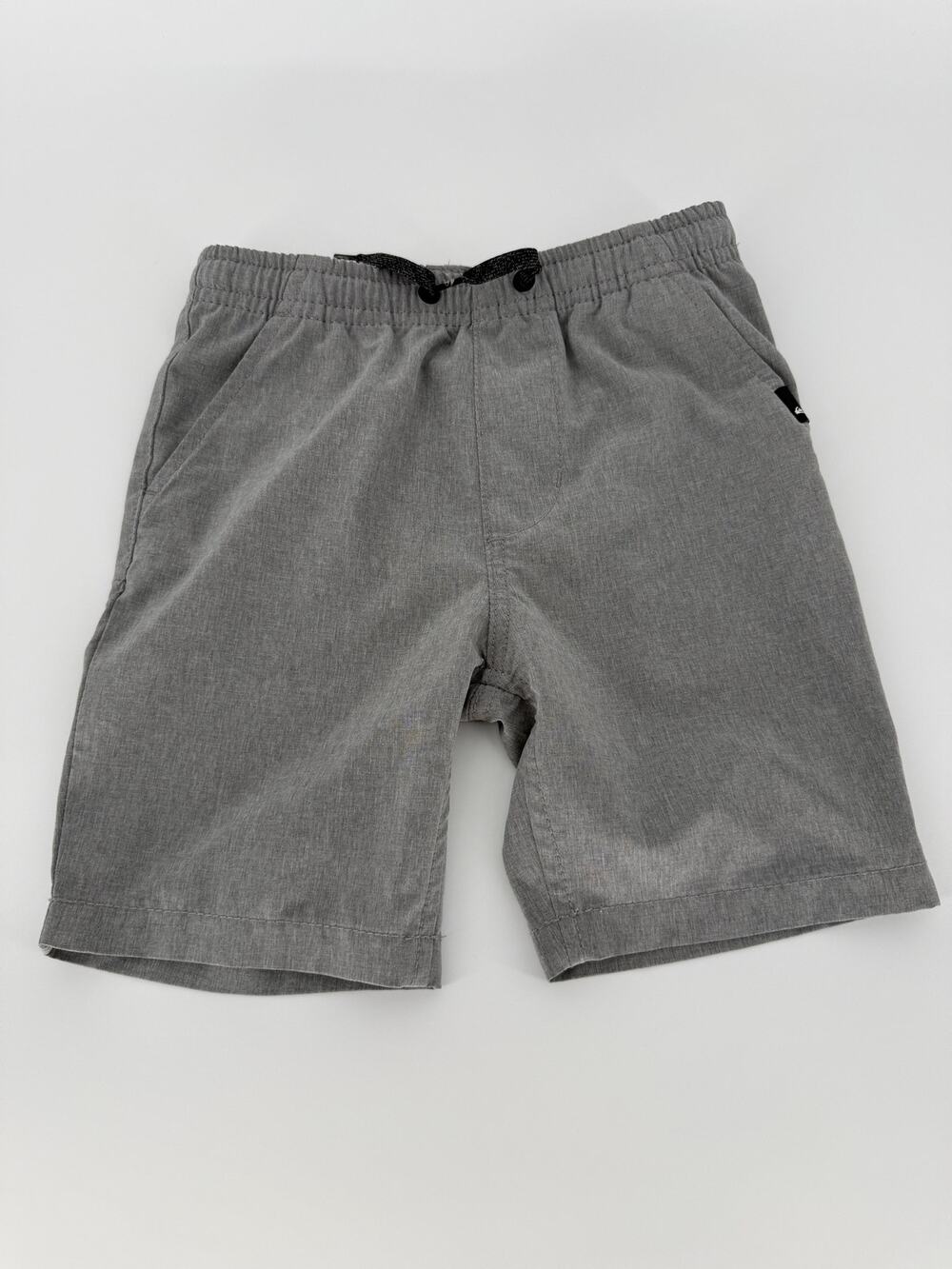 Quiksilver Boys Gray Amphibian Hybrid Shorts Size 5 Stretch Quick Dry Casual